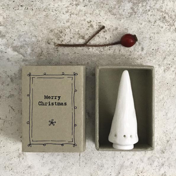 Merry Christmas - Tree - matchbox gift