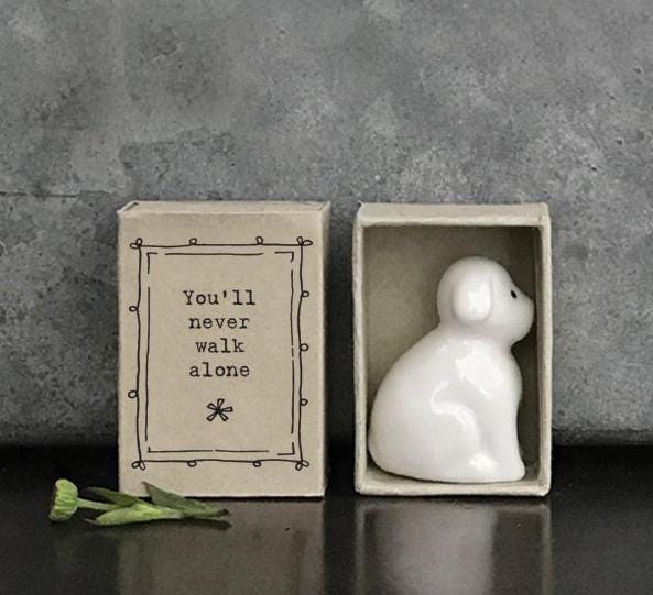 You'll never walk alone matchbox gift