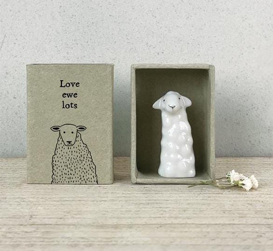 Love Ewe Lots matchbox gift